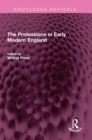 The Professions in Early Modern England - eBook
