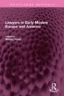 Lawyers in Early Modern Europe and America - eBook