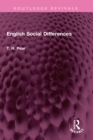English Social Differences - eBook