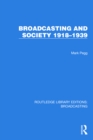 Broadcasting and Society 1918-1939 - eBook