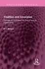 Tradition and Innovation : The Idea of Civilization as Culture and Its Significance - eBook