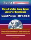 United States Army Cyber Center of Excellence: Signal Platoon (ATP 6-02.2) - 2020 Edition, Offense and Defense, Support to Operations, Logistics and Sustainment, Information Services, Security - eBook