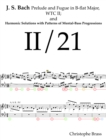 J. S. Bach Prelude and Fugue in B-Flat Major; WTC II and Harmonic Solutions with Patterns of Mental-Bass Progressions - eBook