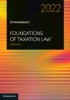 Foundations of Taxation Law 2022 - Book