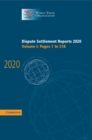 Dispute Settlement Reports 2020: Volume 1, Pages 1 to 518 - eBook