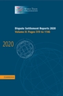 Dispute Settlement Reports 2020 Dispute Settlement Reports 2020: Volume 2, Pages 519 to 1146 - eBook