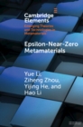 Epsilon-Near-Zero Metamaterials - eBook