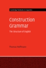 Construction Grammar - eBook