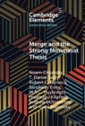 Merge and the Strong Minimalist Thesis - eBook
