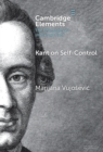 Kant on Self-Control - Book