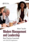 Modern Management and Leadership : Best Practice Essentials with CISO/CSO Applications - Book
