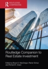Routledge Companion to Real Estate Investment - Book
