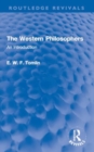 The Western Philosophers : An Introduction - Book