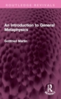 An Introduction to General Metaphysics - Book