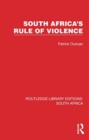 South Africa's Rule of Violence - Book
