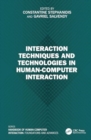 Interaction Techniques and Technologies in Human-Computer Interaction - Book