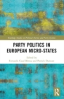 Party Politics in European Microstates - Book