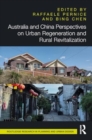 Australia and China Perspectives on Urban Regeneration and Rural Revitalization - Book