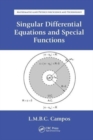 Singular Differential Equations and Special Functions - Book