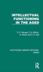Intellectual Functioning in the Aged - Book
