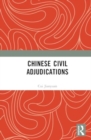 Chinese Civil Adjudications - Book