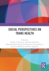 Social Perspectives on Trans Health - Book