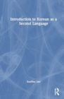 Introduction to Korean as a Second Language - Book