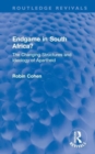 Endgame in South Africa? : The Changing Structures and Ideology of Apartheid - Book
