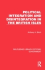 Political Integration and Disintegration in the British Isles - Book