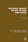 National Wages Policy in War and Peace - Book