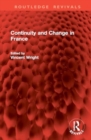 Continuity and Change in France - Book