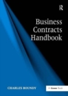 Business Contracts Handbook - Book