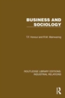 Business and Sociology - Book