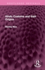 Hindu Customs and their Origins - Book