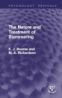 The Nature and Treatment of Stammering - Book