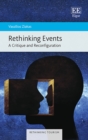 Rethinking Events : A Critique and Reconfiguration - eBook