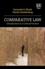 Comparative Law : Introduction to a Critical Practice - eBook