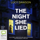 The Night She Lied - Book
