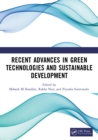 Recent Advances in Green Technologies and Sustainable Development - eBook
