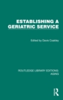 Establishing a Geriatric Service - eBook