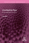 Investigating Rape : A New Approach for Police - eBook
