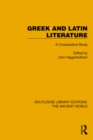 Greek and Latin Literature : A Comparative Study - eBook