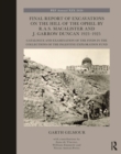 Final Report of Excavations on The Hill of The Ophel by R.A.S. Macalister and J. Garrow Duncan 1923-1925 : Catalogue and Examination of the Finds in the Collections of the Palestine Exploration Fund - eBook