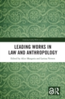 Leading Works in Law and Anthropology - eBook