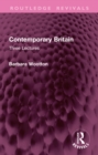 Contemporary Britain : Three Lectures - eBook