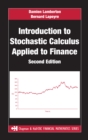 Introduction to Stochastic Calculus Applied to Finance - eBook