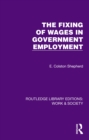 The Fixing of Wages in Government Employment - eBook