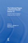 The Collected Papers of Bertrand Russell, Volume 15 : Uncertain Paths to Freedom: Russia and China 1919-1922 - eBook