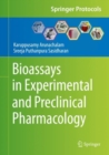 Bioassays in Experimental and Preclinical Pharmacology - eBook