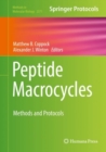 Peptide Macrocycles : Methods and Protocols - eBook
